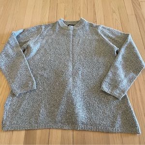 Atmosphere Gray High Neck Sweater XL